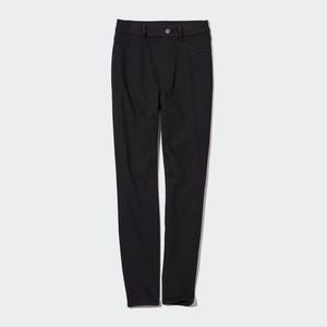 Uniqlo Heattech Ultra Stretch Leggings Pants, Medium, Black